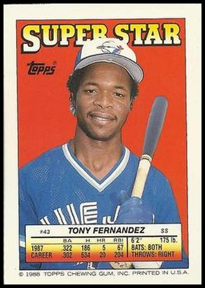 43 Tony Fernandez
